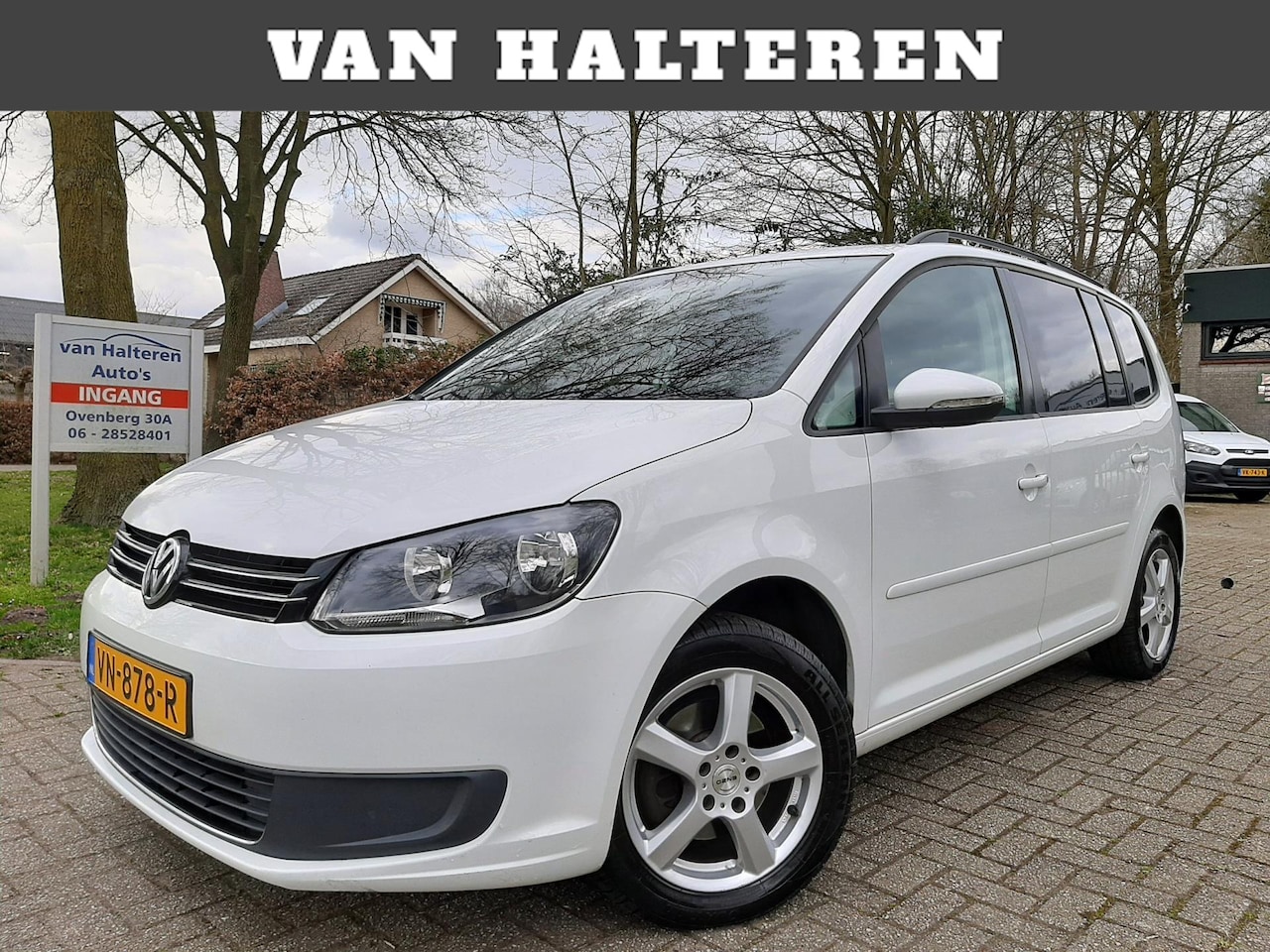 Volkswagen Touran - 1.6 TDI Airco/Clima Navi Grijs Kenteken - AutoWereld.nl