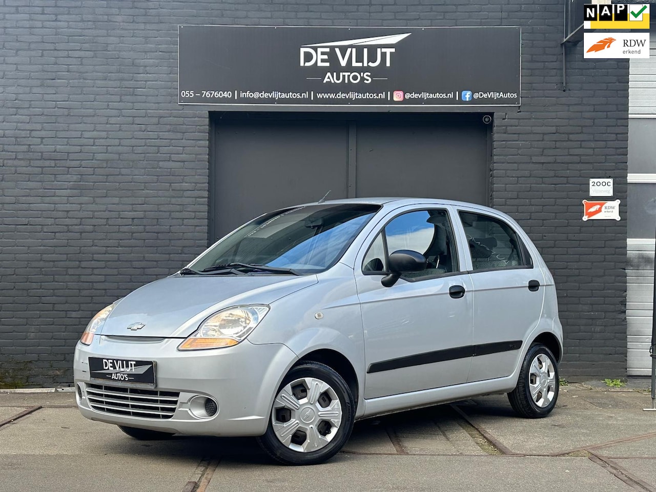 Chevrolet Matiz - 0.8 Spirit | Cd Speler | Airco | Elek Raam | Stuurbekrachtiging | - AutoWereld.nl