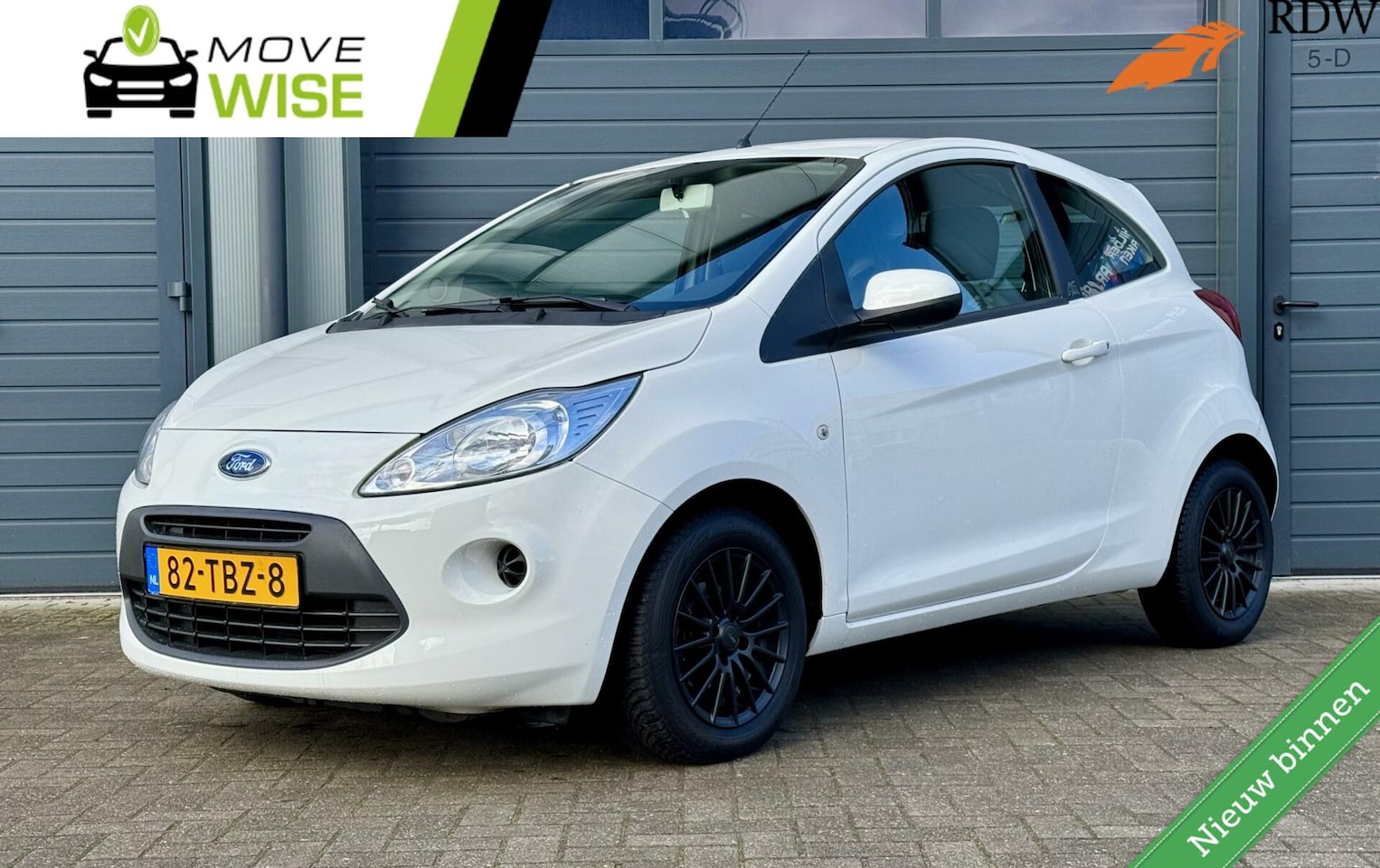 Ford Ka - 1.2 Cool & Sound | Lage KM NAP | Airco | Lichtmetalen Velgen | Rijklaar | Leuk & Zuinig | - AutoWereld.nl