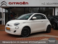 Fiat 500 - 42kWh 118PK Automaat La Prima, Rijklaarprijs | Navigatie | Camera | Apple Carplay | Adapti