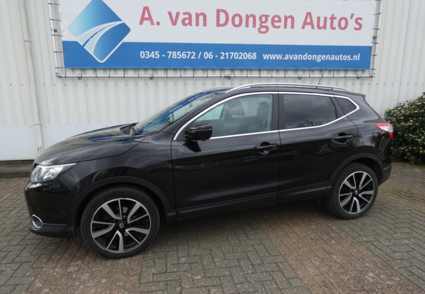 Nissan Qashqai - 1.2 Tekna 1.2 TEKNA,360.Leer,Navi,Pano,Led,Keyless,PDC - AutoWereld.nl