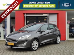 Ford Fiesta - 1.0 EcoBoost 100pk Automaat | Titanium | Trekhaak | Camera | PDC Voor + Achter | Automaat