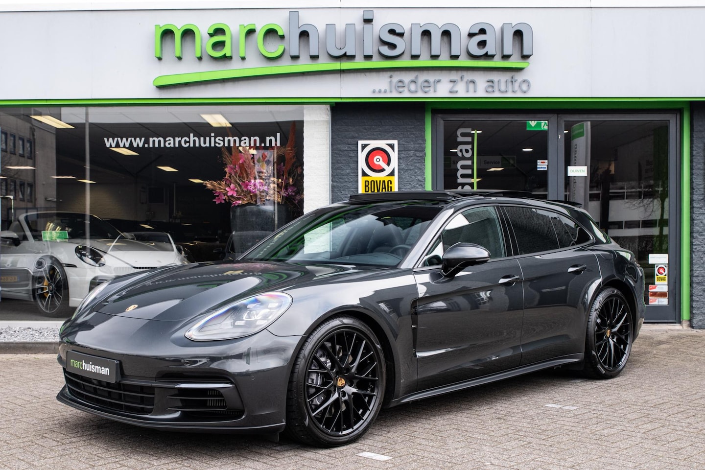 Porsche Panamera Sport Turismo - 2.9 4 E-Hybrid 10 Years Edition / PANODAK / HEAD UP / VIERWIELSTURING - AutoWereld.nl