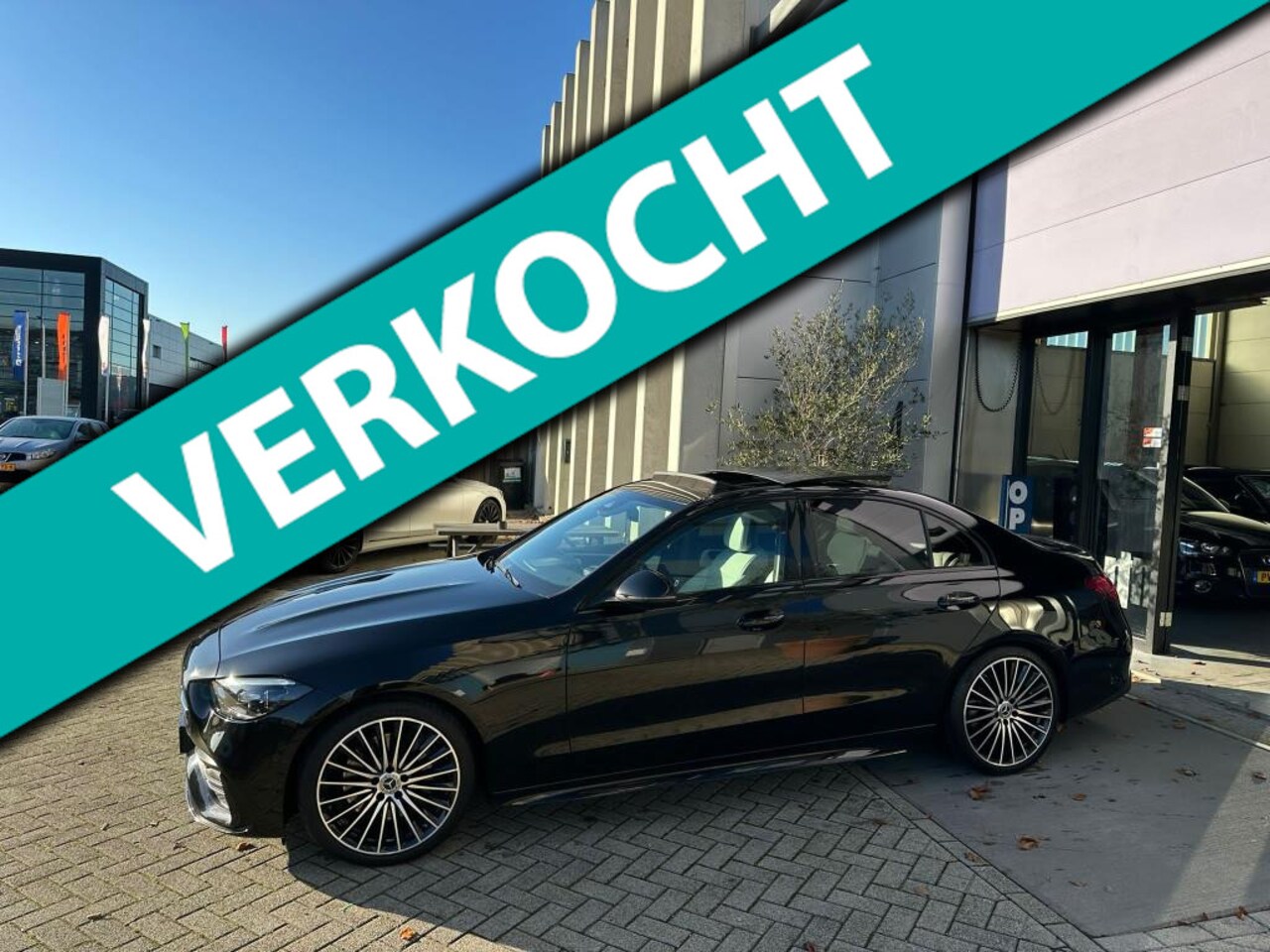 Mercedes-Benz C-klasse - 300 AMG Line BURMESTER! PANO! NIGHT PAKKET! INCL BTW! INRUIL MOGELIJK! - AutoWereld.nl