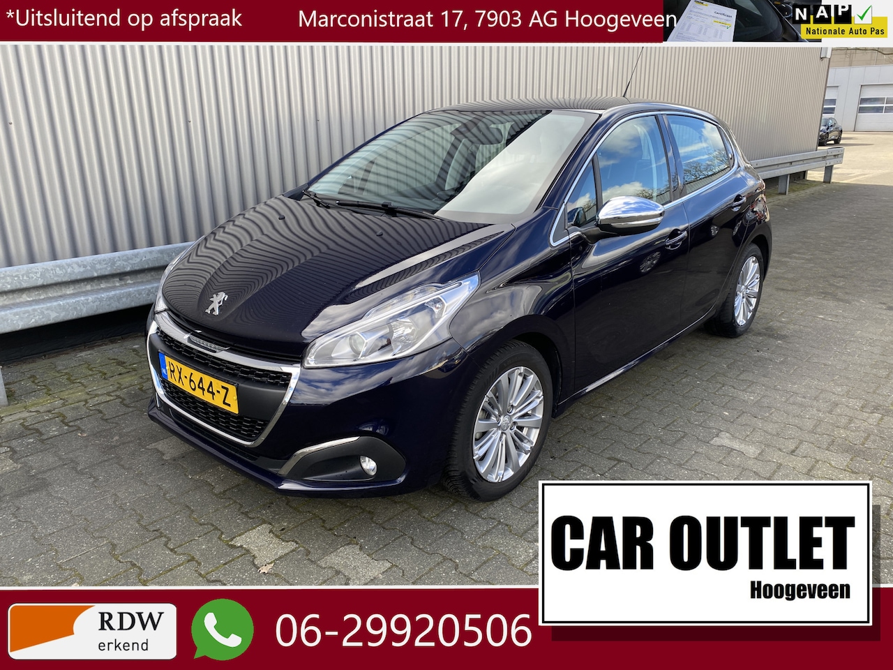 Peugeot 208 - 1.2 PureTech Blue Lease Executive 1.2 PureTech Blue Lease Executive 5-Drs, Clima, Navi, CC, PDC, Bluetooth, PDC, LM, z.g.a.n - AutoWereld.nl