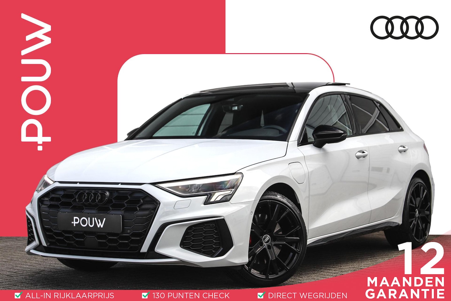 Audi A3 Sportback - 45 TFSIe 245pk S-tronic S-Line Competition | Panoramadak | B&O Sound - AutoWereld.nl