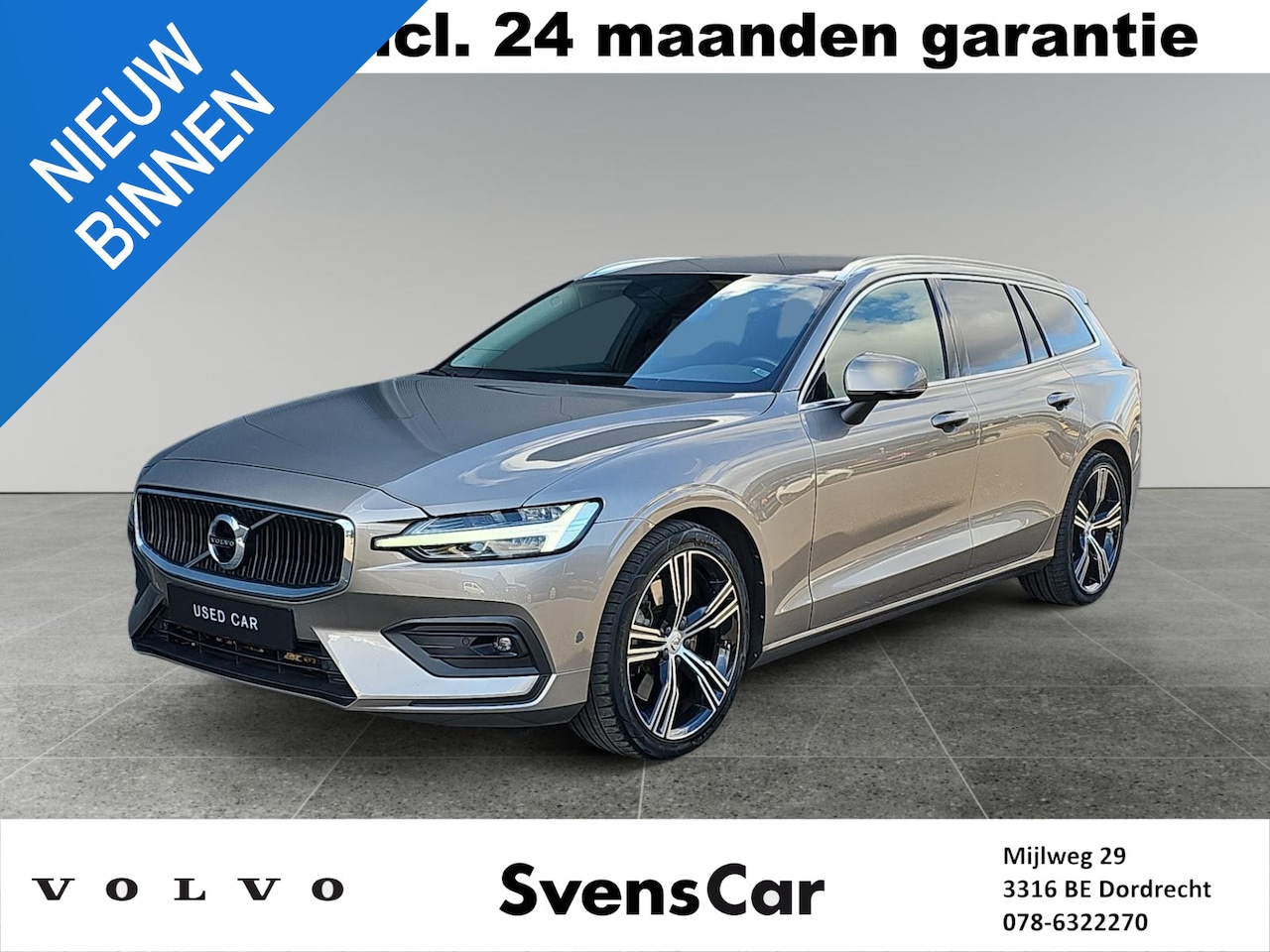 Volvo V60 - 2.0 T5 Momentum | Verwarmbare voorruit | Extra getint glas | 2-zone Climate Control | - AutoWereld.nl