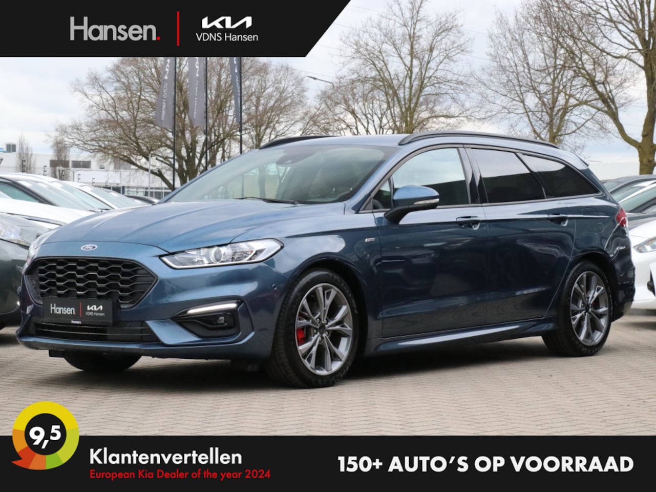 Ford Mondeo Wagon - 2.0 IVCT HEV ST-Line X I Trekhaak I Leder I Navi - AutoWereld.nl