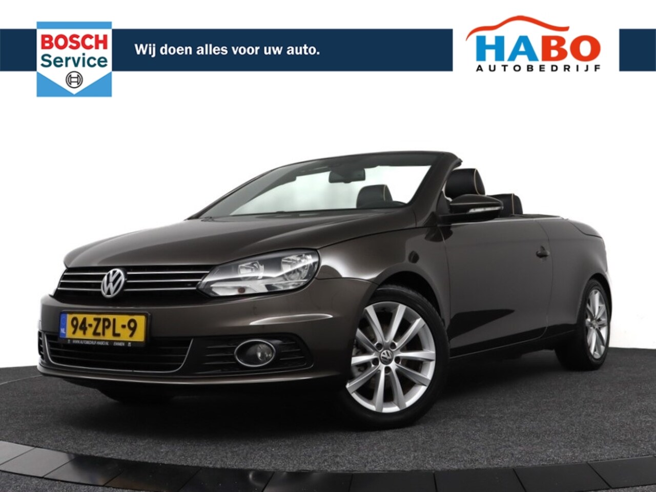 Volkswagen Eos - 1.4 TSI HIGHLINE ECC/CRUISE/APPLEY.CARPLAY/LEDER/REGEN.SENS/PARK.SENS - AutoWereld.nl