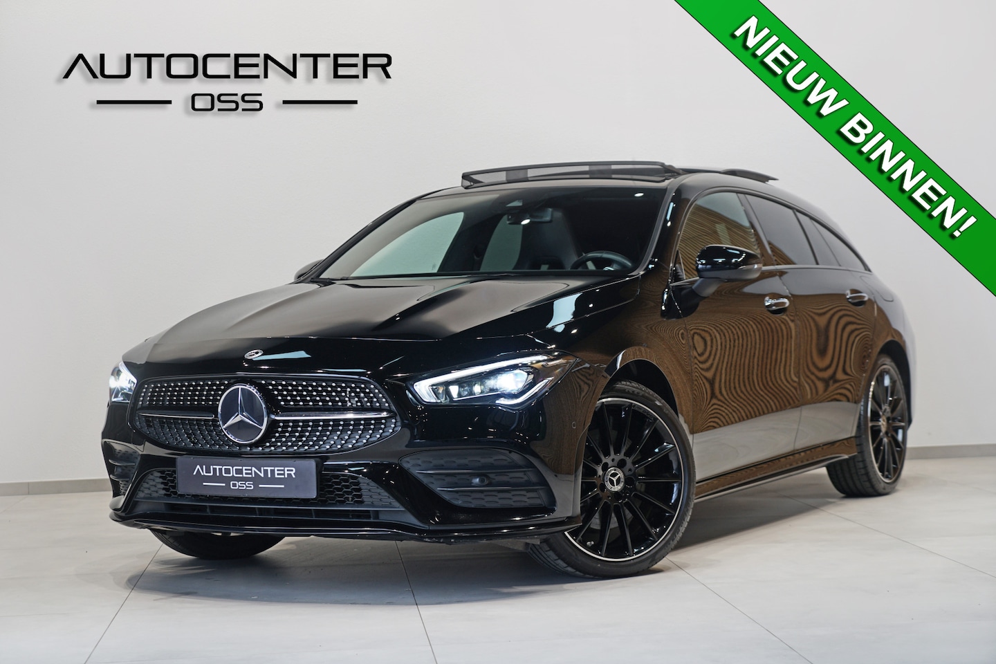 Mercedes-Benz CLA-klasse Shooting Brake - 250 e AMG ✅ PANO ✅ TREKHAAK ✅ MULTIBEAM ✅ NIGHT ✅ 19" ✅ CAMERA ✅ MBUX PLUS - AutoWereld.nl