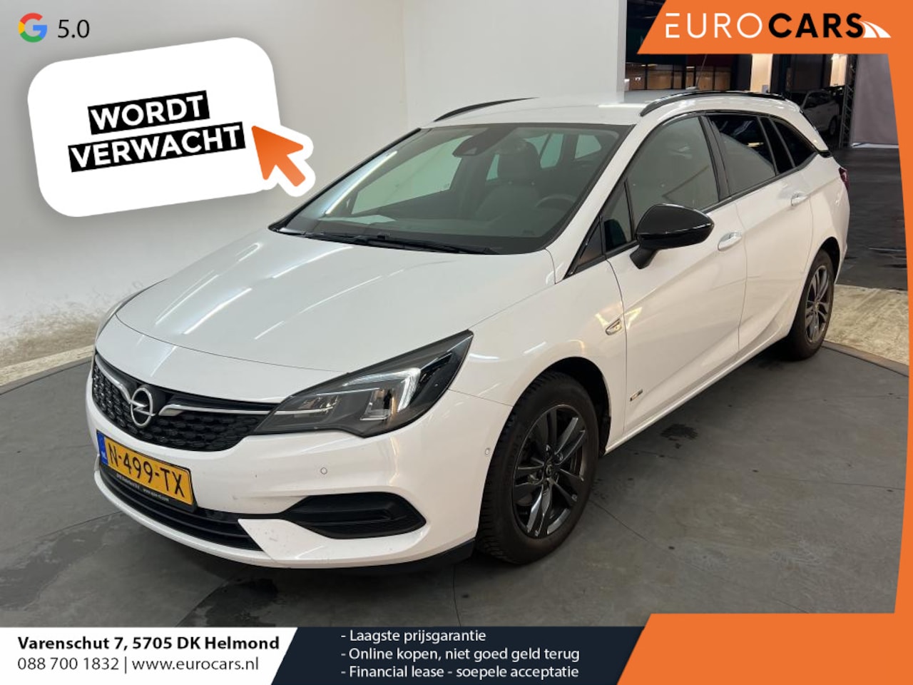 Opel Astra Sports Tourer - 1.2 Design & Tech Full LED Airco|ECC Navi Carplay PDC VA + Camera Cruise Control AGR Comfo - AutoWereld.nl