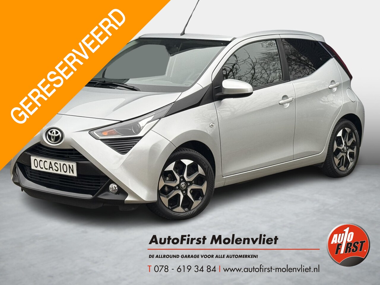 Toyota Aygo - 1.0 VVT-i x-joy CABRIO I INCL. € 850,00 AFL.KOSTEN + BOVAG GARANTIE - AutoWereld.nl