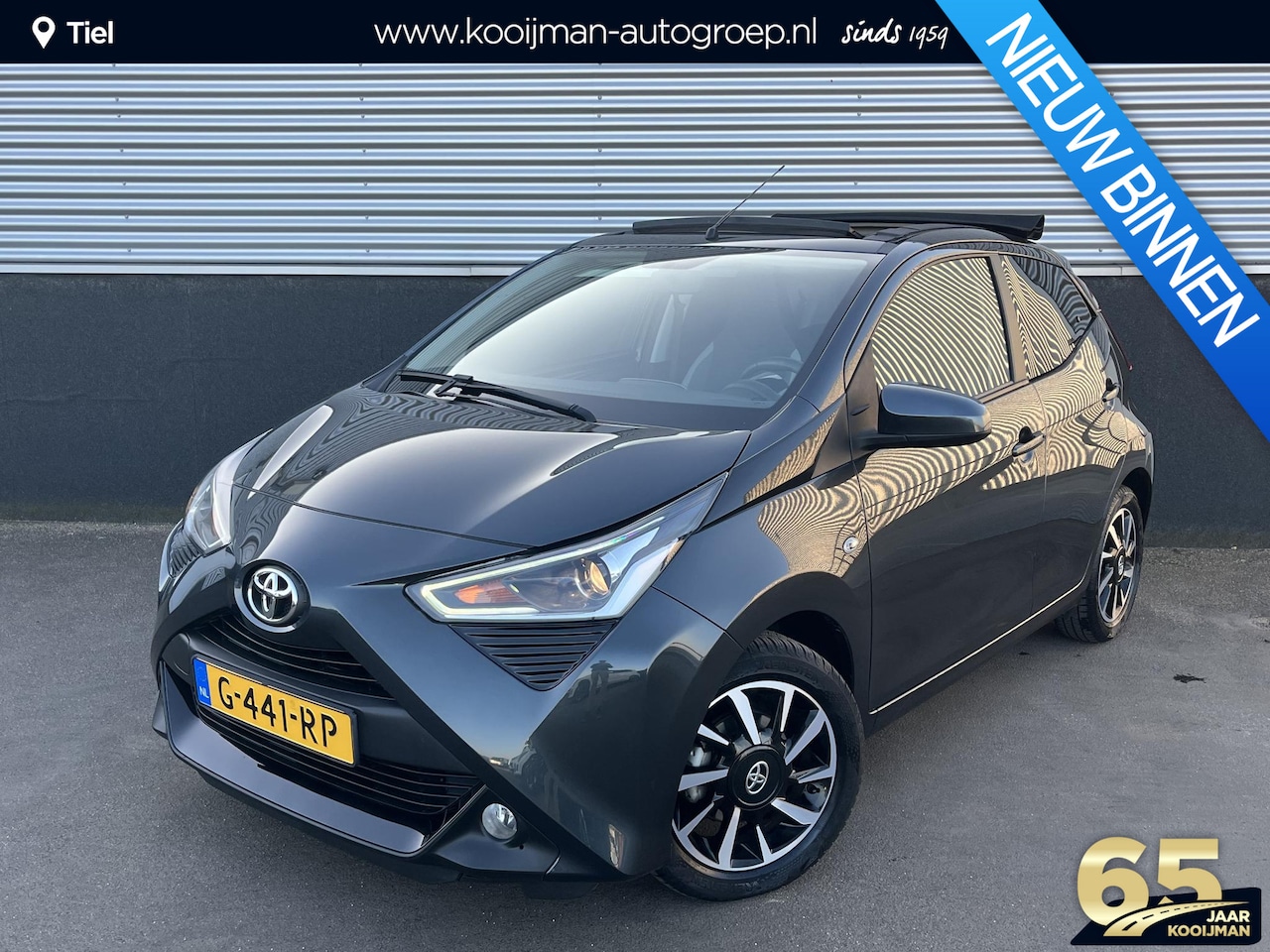 Toyota Aygo - 1.0 VVT-i x-joy cabrio 1.0 VVT-i x-joy Cabrio, Automaat, Apple Carplay en/of Android auto, LMV + All season, Clim - AutoWereld.nl