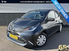 Toyota Aygo - 1.0 VVT-i x-now Airco, complete onderhoudshistorie, 5-deurs, metallic lak