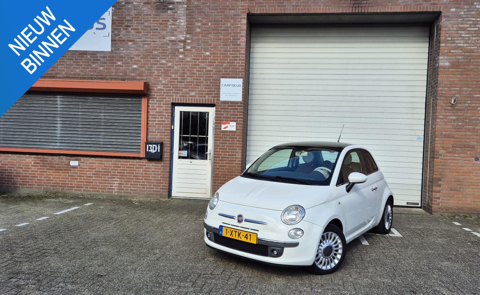 Fiat 500 - 1.4-16V Pop Pano Leder PDC Airco APK - AutoWereld.nl