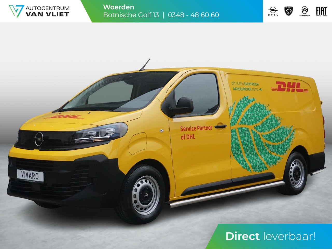 Opel Vivaro Electric - L3 50 kWh | inclusief complete DHL subcontractor inrichting | rijklaarprijs - AutoWereld.nl