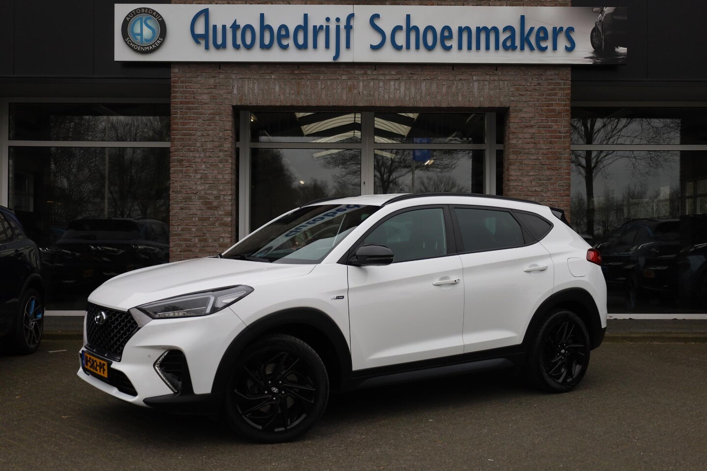 Hyundai Tucson - 1.6 T-GDI N-Line 4WD TREKHAAK-AFN CAMERA STUUR+STOELVERW DAB 19"LMV CARPLAY KRELL-AUDIO GS - AutoWereld.nl