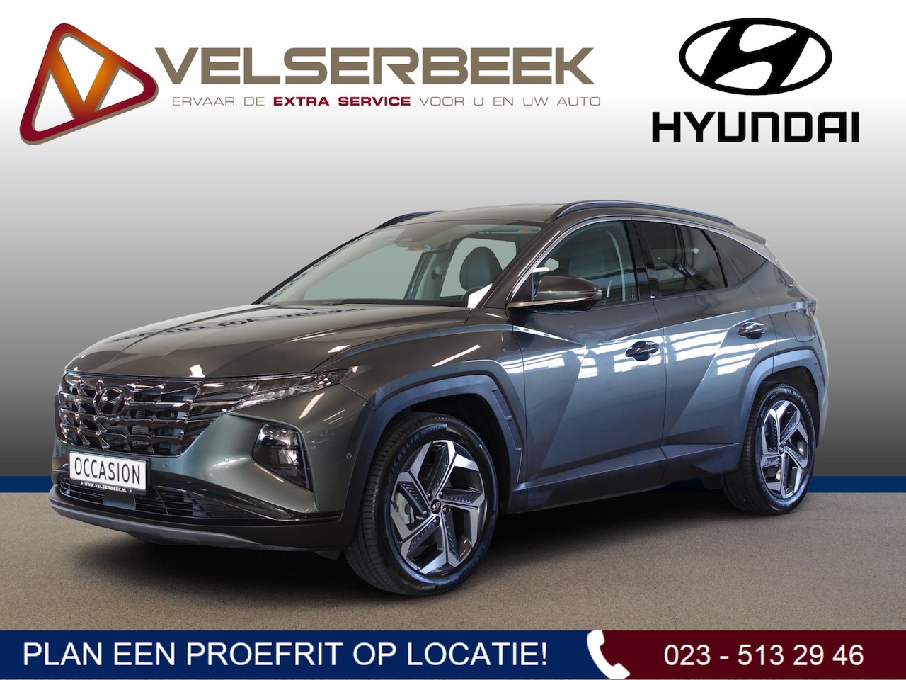 Hyundai Tucson - 1.6 T-GDI PHEV Premium 4WD*Leer/360Camera/8687 Km* - AutoWereld.nl