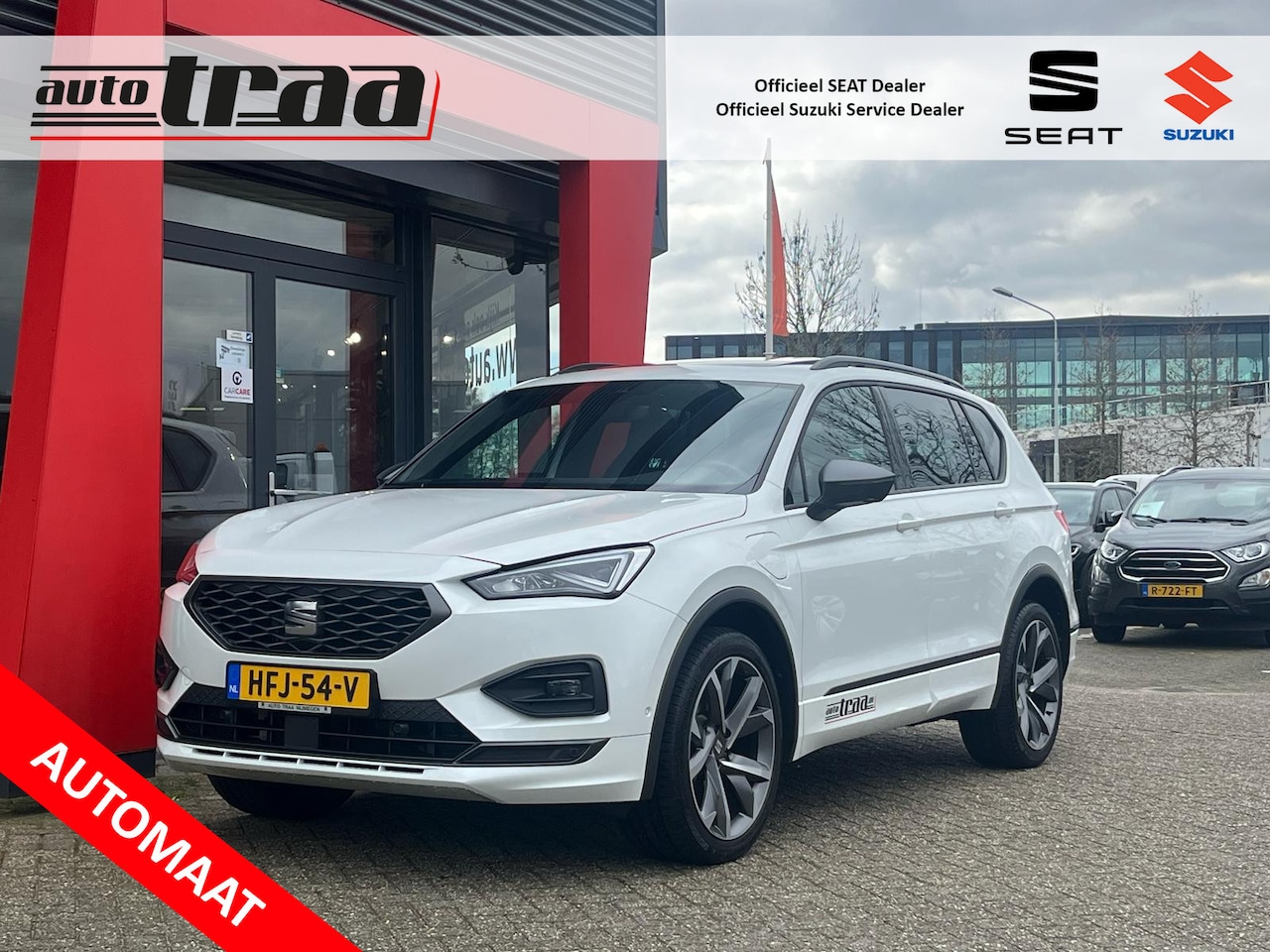 Seat Tarraco - 1.4 TSI e-Hybrid PHEV FR Business / Pano / Stoelverwarm. voor + achter / Camera / Elekt. k - AutoWereld.nl