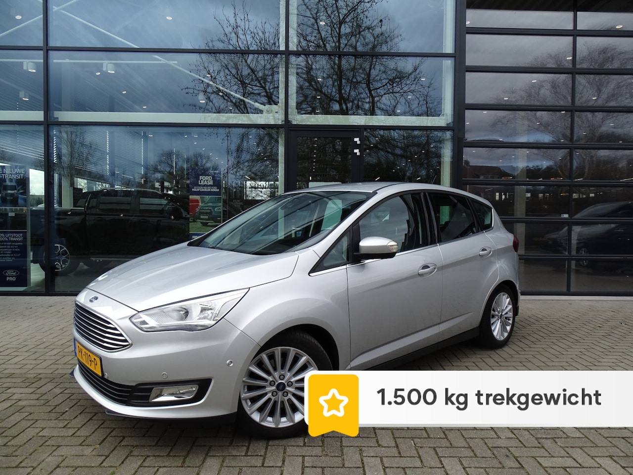 Ford C-Max - 1.5 EcoBoost Titanium | Trekhaak | 150 PK | 1500 kg trekvermogen - AutoWereld.nl