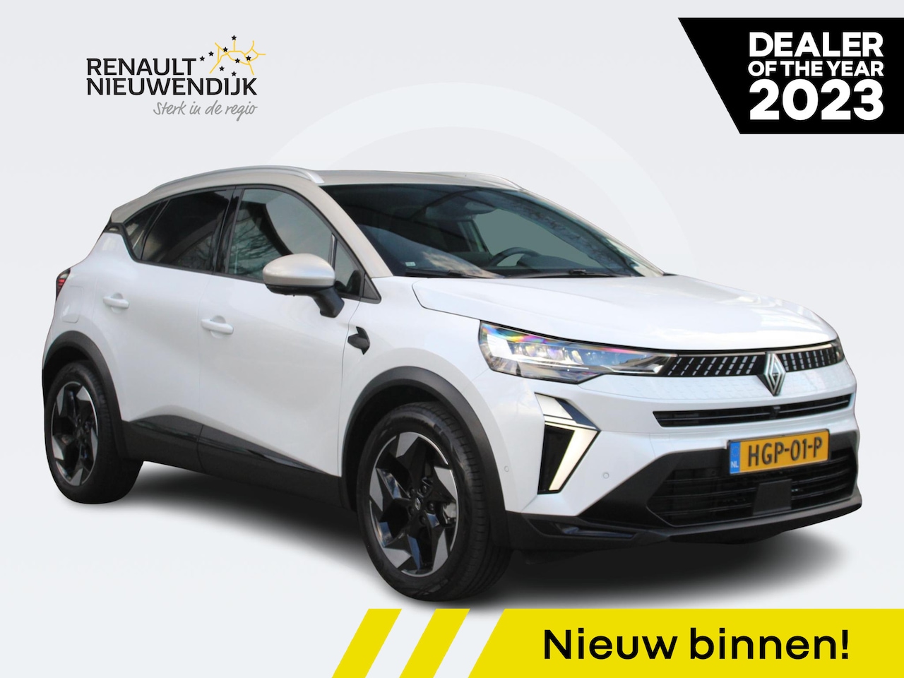 Renault Captur - 1.6 E-Tech Hybrid 145 Techno AUTOMAAT / 9.000KM / NIEUW MODEL / PACK NAVIGATION / PACK ADV - AutoWereld.nl