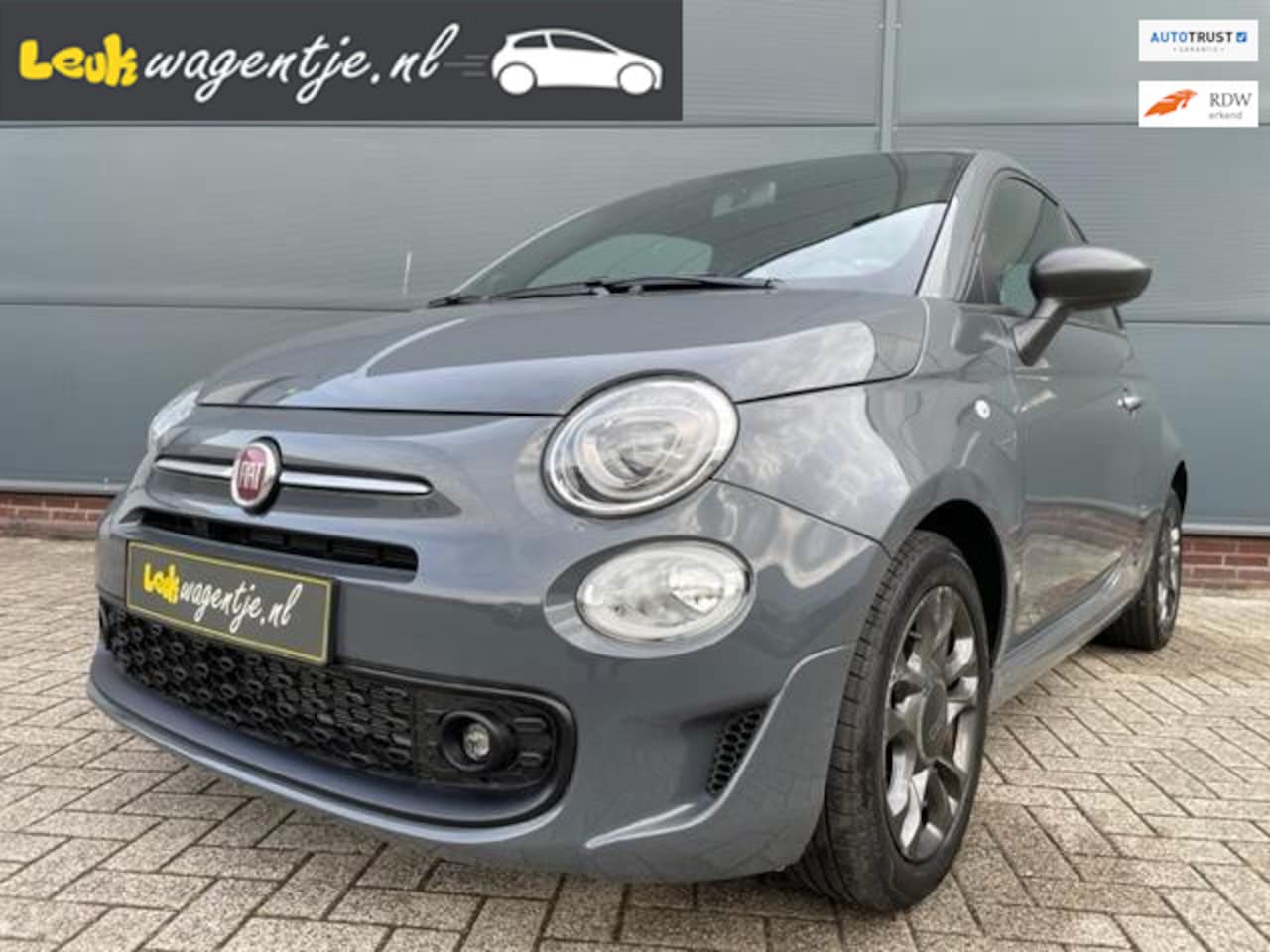 Fiat 500 - 1.0 Hybrid Sport *carplay *cruise *lichtmet. velgen - AutoWereld.nl