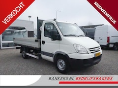 Iveco Daily - 35S12, 115PK, Open laadbak, L*B*H = 350*205*40 (inwendig), Trekhaak 3.500KG, Geen garantie