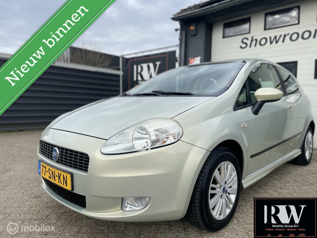 Fiat Grande Punto - 1.4 Edizione Prima met airco, nieuwe APK! - AutoWereld.nl