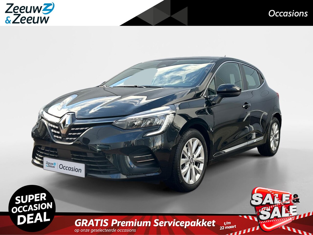 Renault Clio - 1.0 TCe Intens | Apple Carplay/Android Auto | Airco | Parkeersensoren | Cruise Control | B - AutoWereld.nl