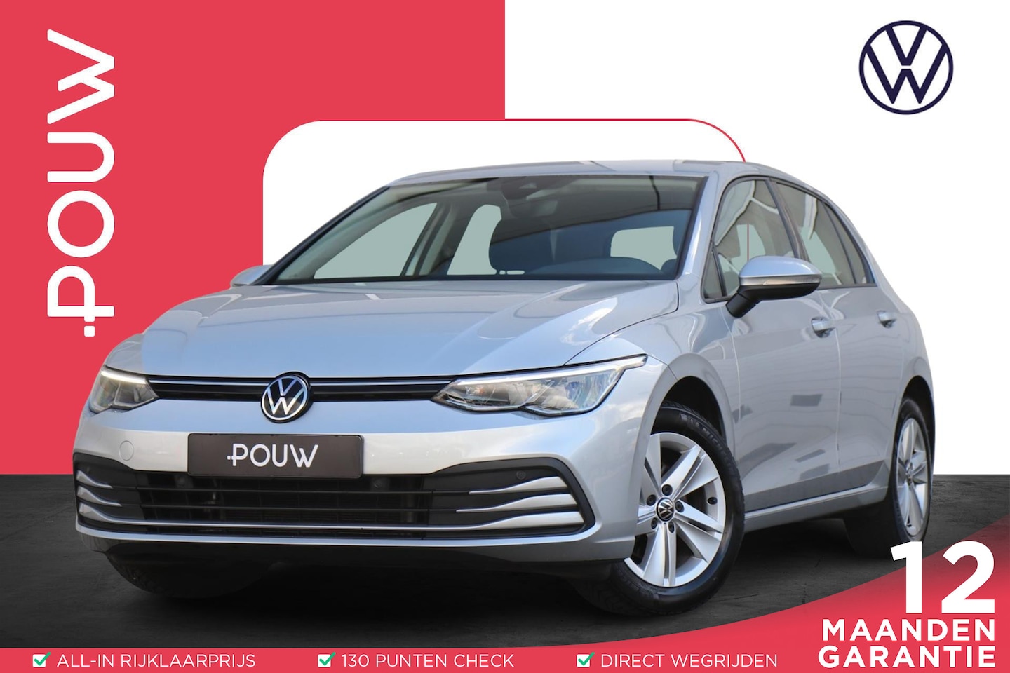 Volkswagen Golf - 1.0 TSI 110pk Life | Trekhaak | Navigatie | Achteruitrijcamera - AutoWereld.nl