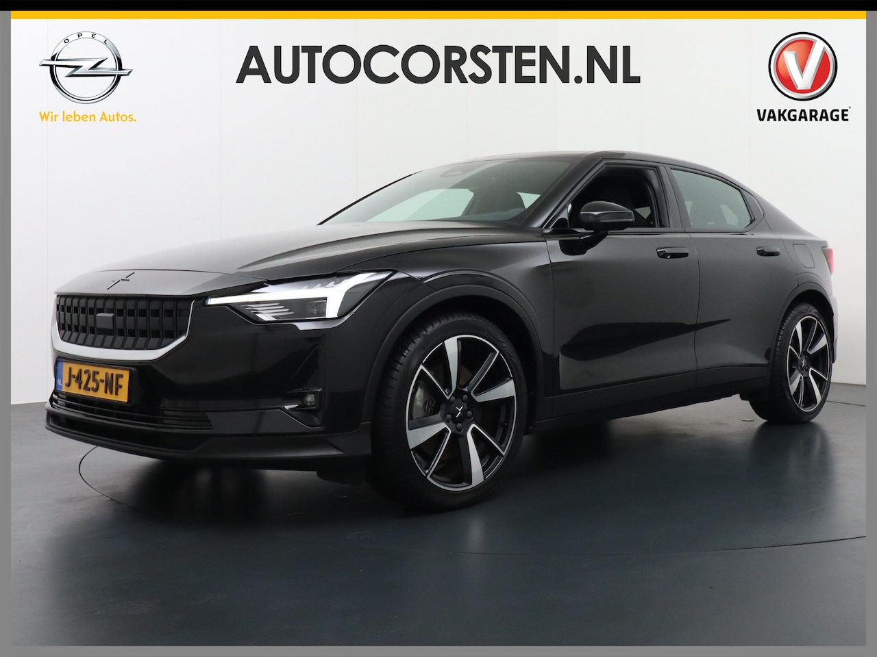 Polestar 2 - AUT. 408 pk Long Range Dual Motor 78kWh Trekhaak Panoramadak Electr.Stoelen Verwarmd+Achte - AutoWereld.nl