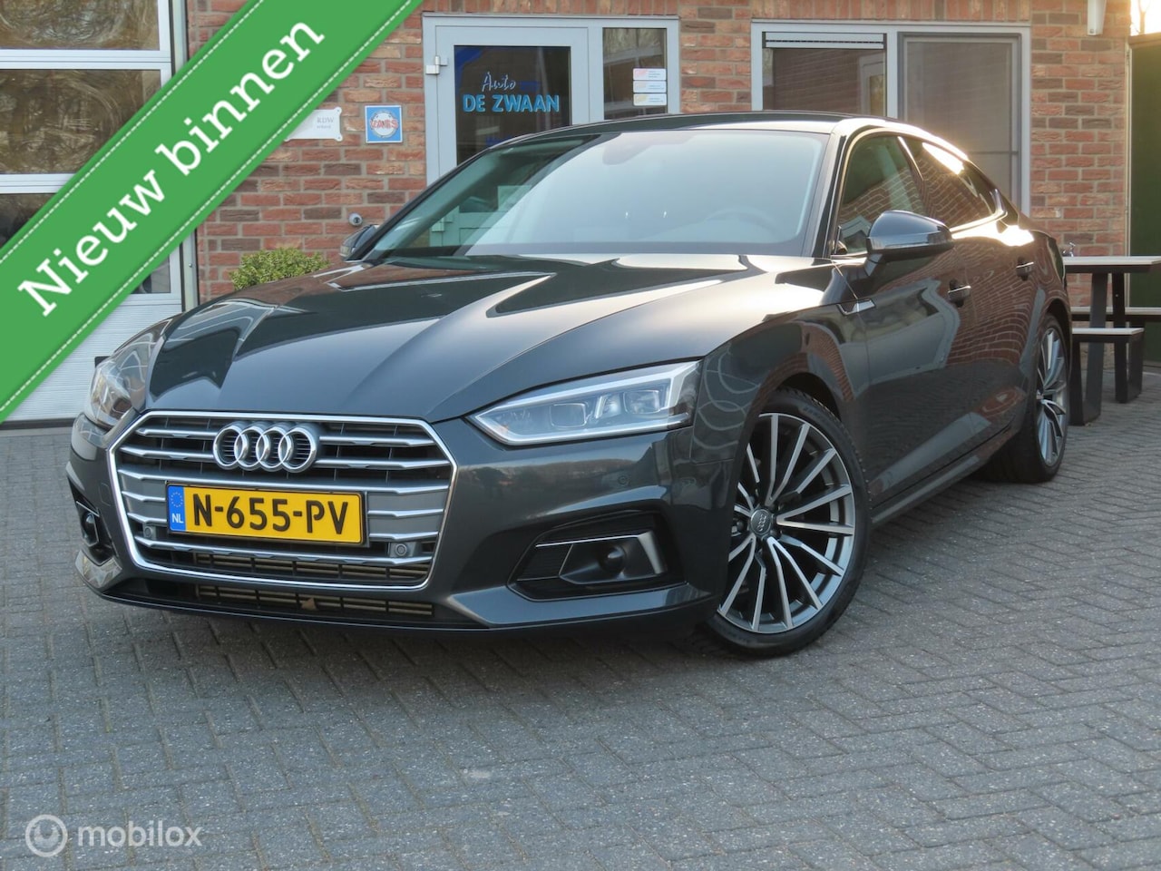 Audi A5 Sportback - 40 TFSI Design Pro/plus/sportstoel/adapt cruise/lane assist/19"/el a.klep/led. - AutoWereld.nl