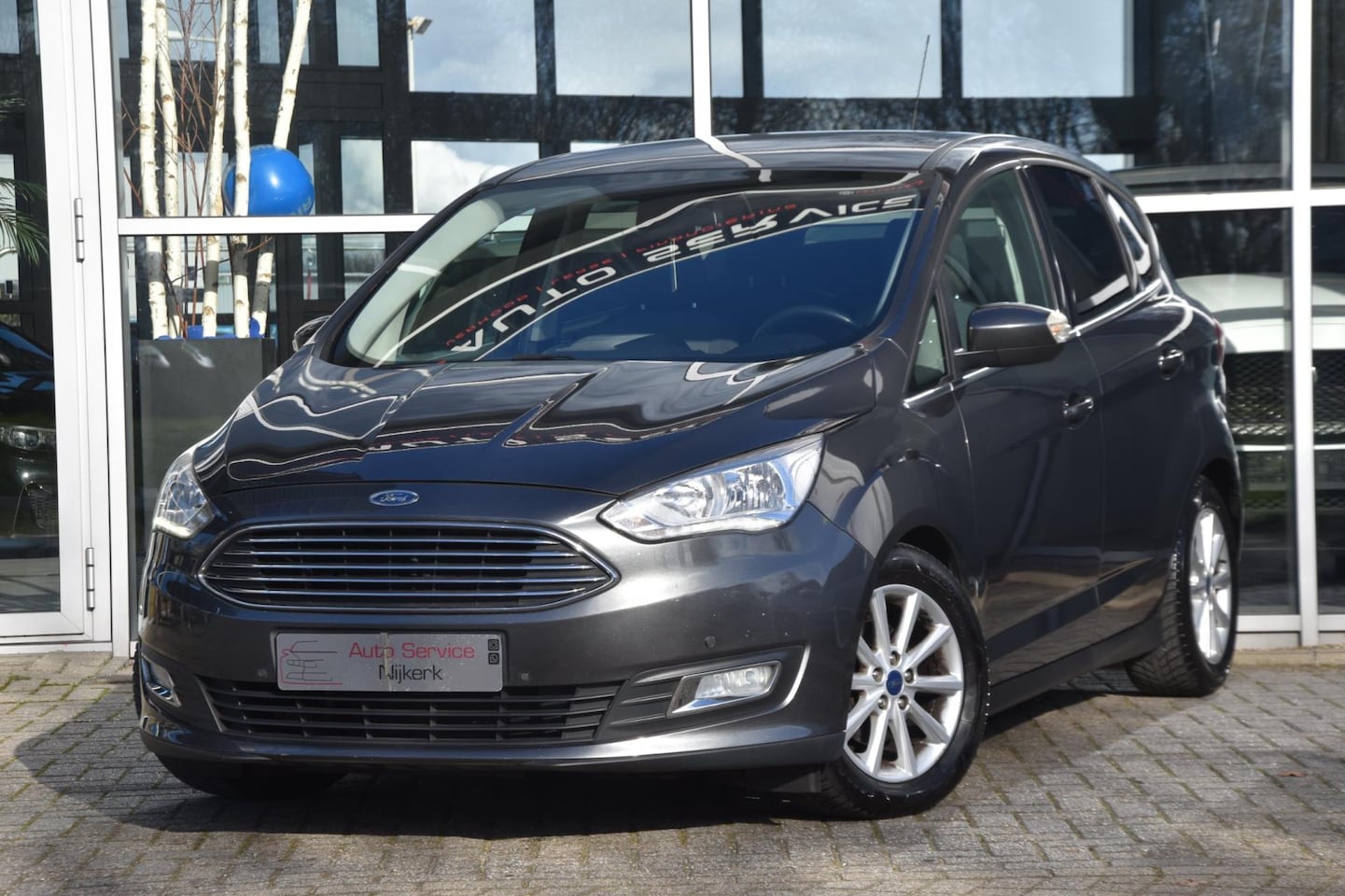 Ford C-Max - 1.0 Titanium Airco Nav. Pdc Led Cruise Control 1ste Eigenaar - AutoWereld.nl