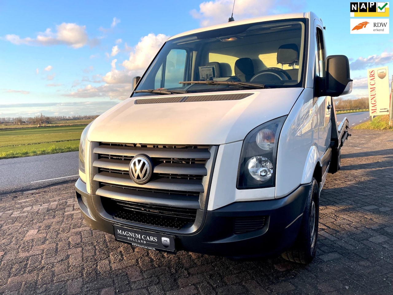 Volkswagen Crafter - 35 2.5 TDI 150PK NAP 1601KG Laadvermogen oprijwagen - AutoWereld.nl