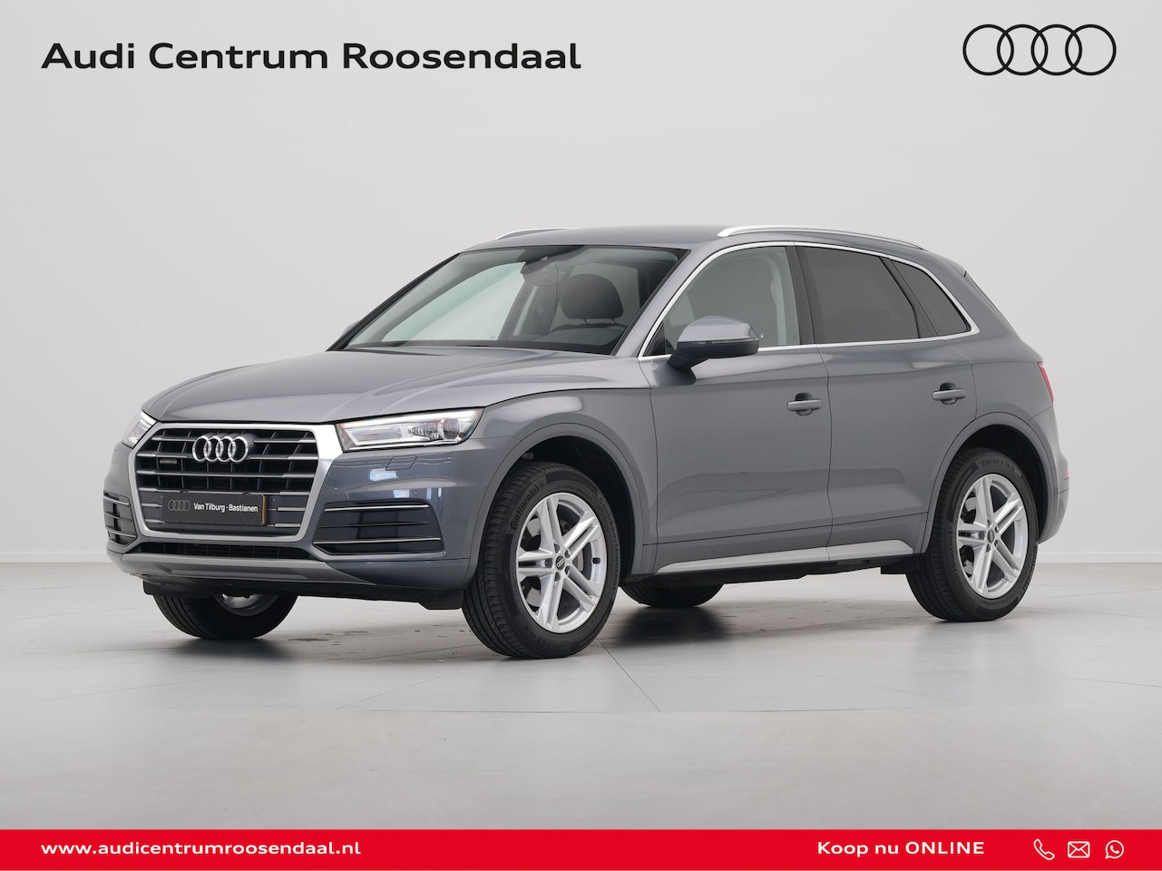 Audi Q5 - 2.0 TFSI 252pk S-Tronic Quattro Sport Pro Line Navigatie Trekhaak Pdc Clima - AutoWereld.nl