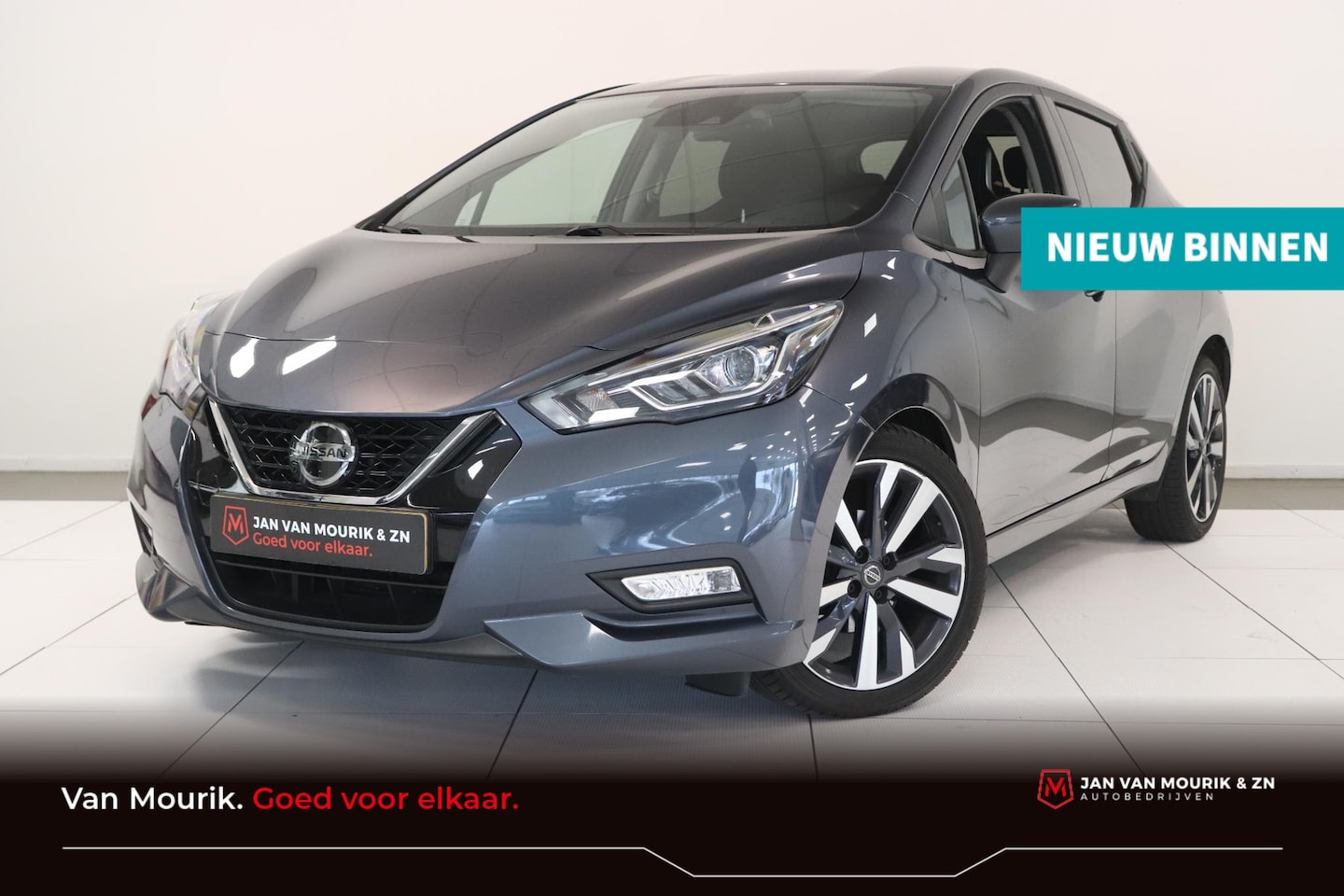 Nissan Micra - 1.0 IG-T Tekna Automaat | Climatronic | Navigatie | Cruise control | LED | Camera | - AutoWereld.nl