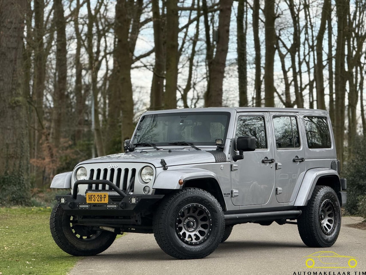 Jeep Wrangler Unlimited - 3.6 Sahara / DAB / Custom - AutoWereld.nl