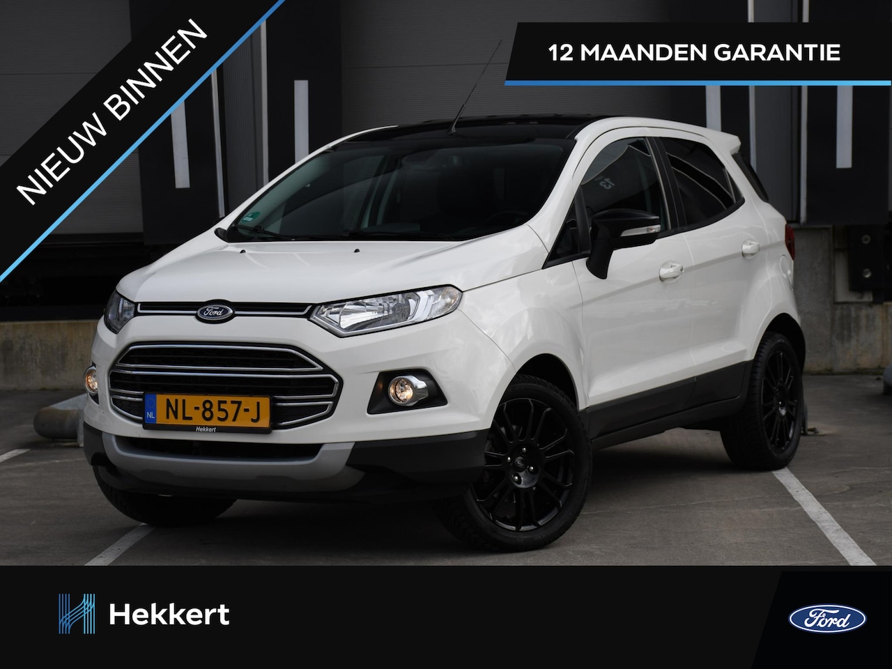 Ford EcoSport - Titanium S 1.0 EcoBoost 125pk WINTER PACK | KEYLESS | DAB | PDC ACHTER | CRUISE.C | NAVI | - AutoWereld.nl