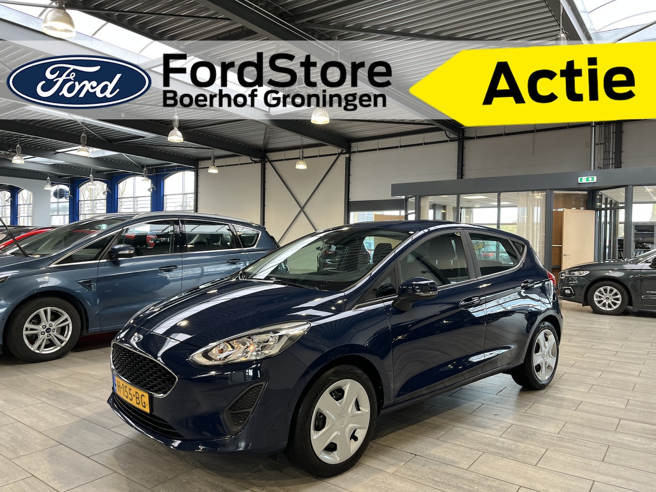 Ford Fiesta - EcoBoost 95 pk Connected | Apple Carplay | LED | Airco | Cruise | Bluetooth | Groot scherm - AutoWereld.nl