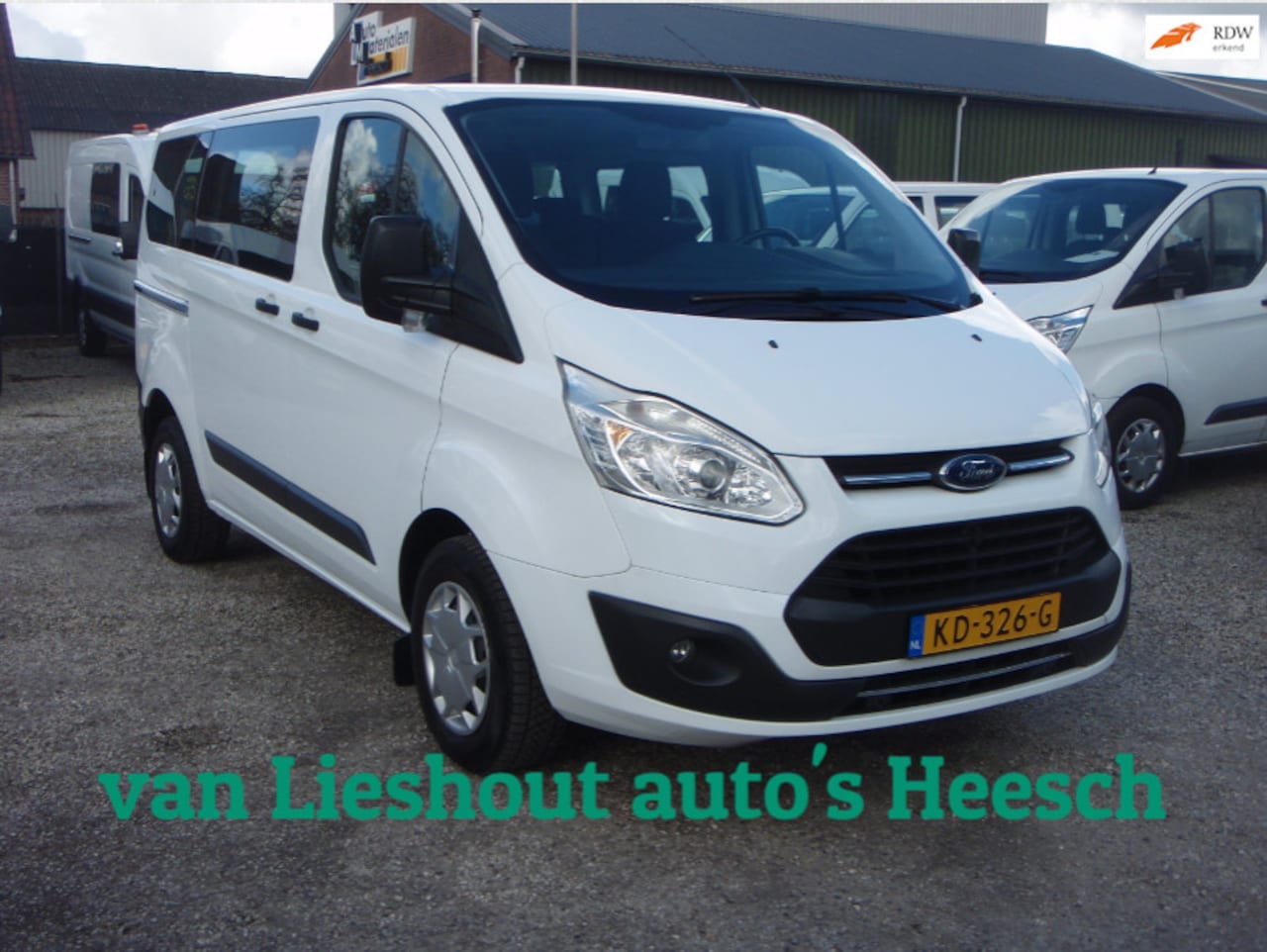 Ford Transit Custom - 9 persoons personenbus Trend bj 16 - AutoWereld.nl