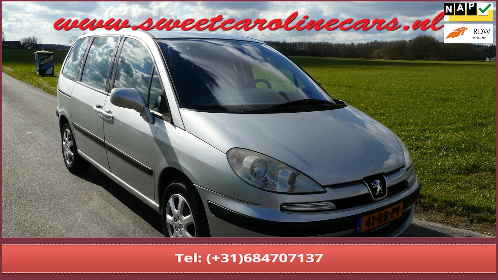 Peugeot 807 - 2.2 ST Premium 2.2 ST Premium,Airco,Elec.pakket,Cruise, 6 (7)-persoons - AutoWereld.nl