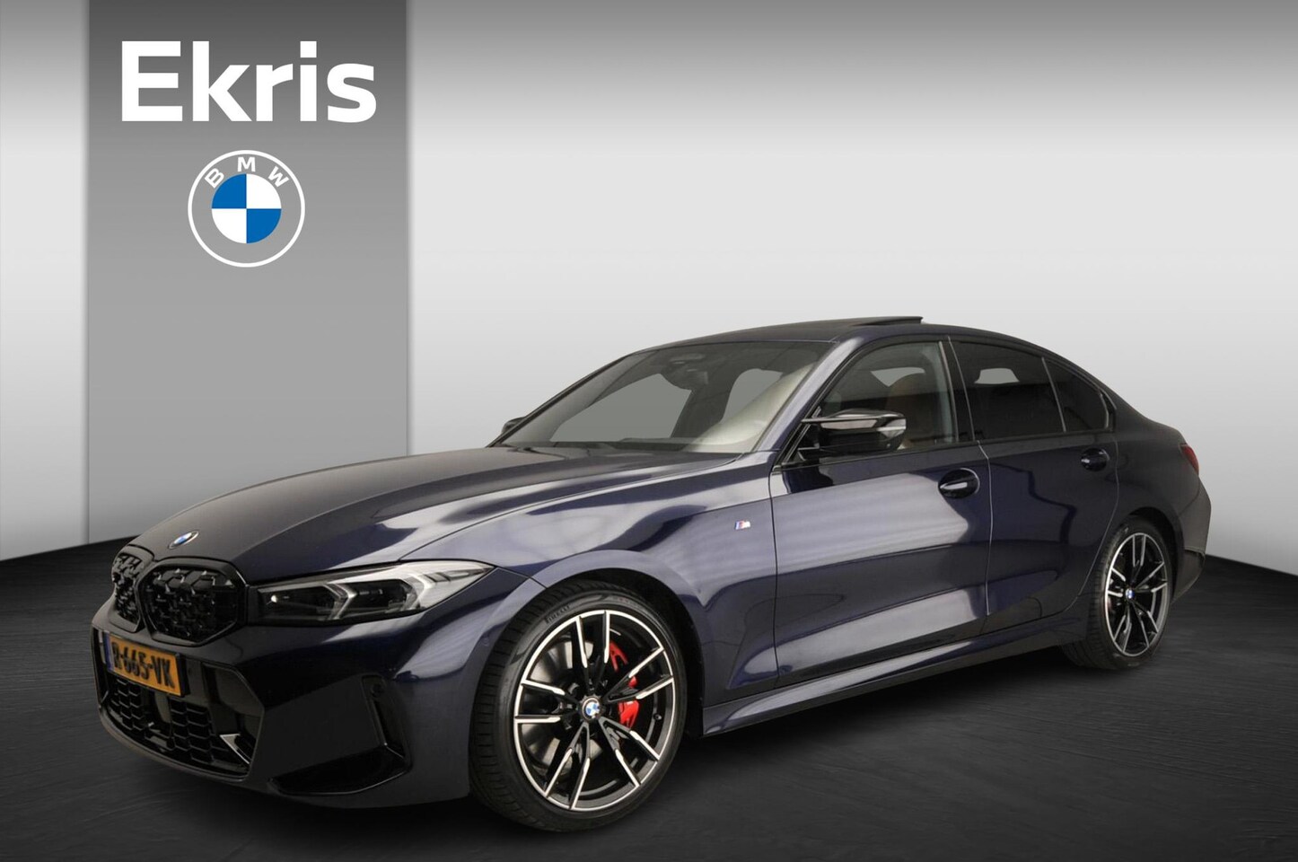 BMW 3-serie - Sedan M340i xDrive | M-Sportpakket | LED | Leder | HUD | Curved display | Schuifdak | DAB - AutoWereld.nl