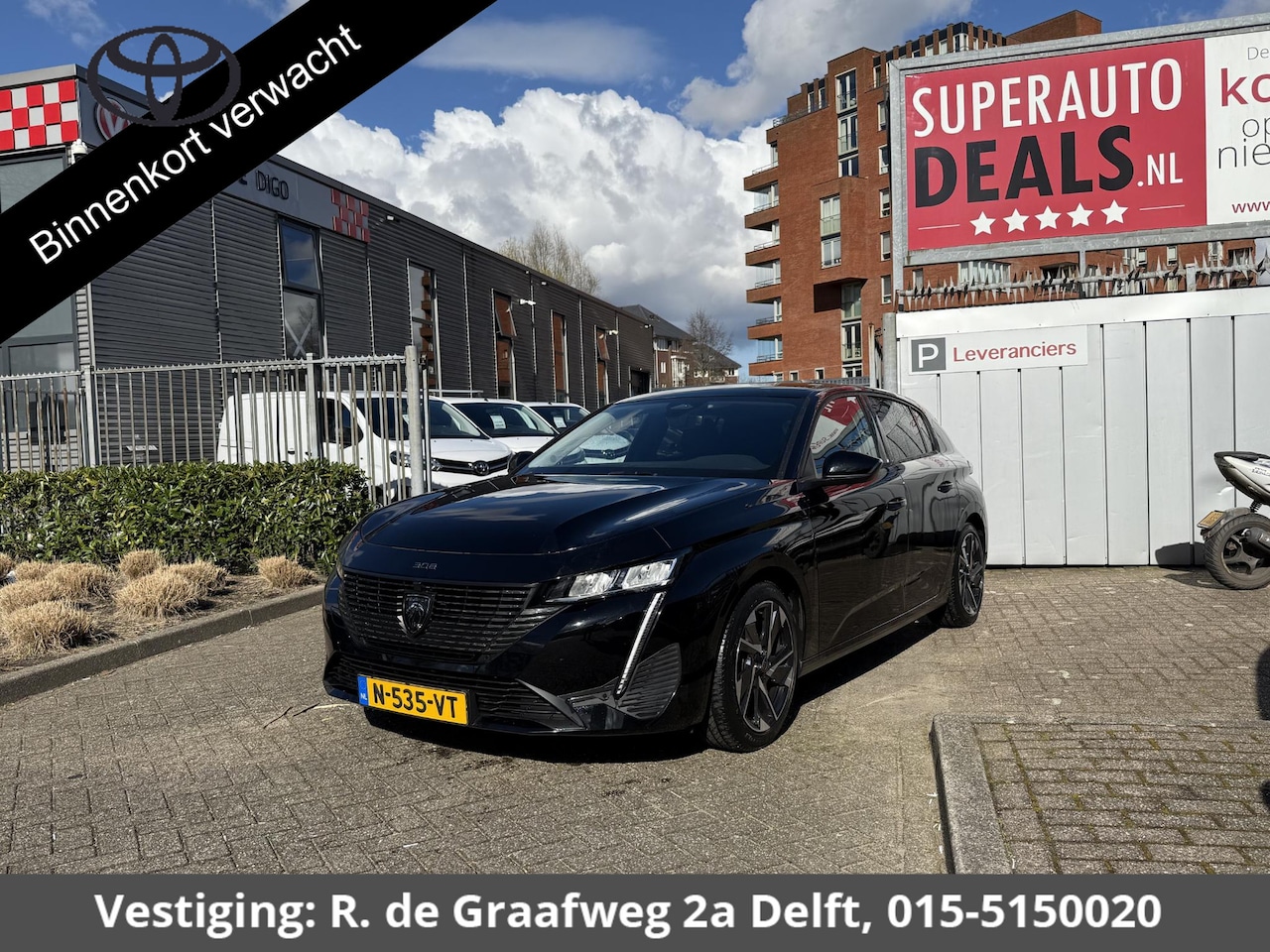 Peugeot 308 - 1.2 PureTech Allure Pack Business | Apple Carplay & Android |  Keyless Entry | Draadloze t - AutoWereld.nl