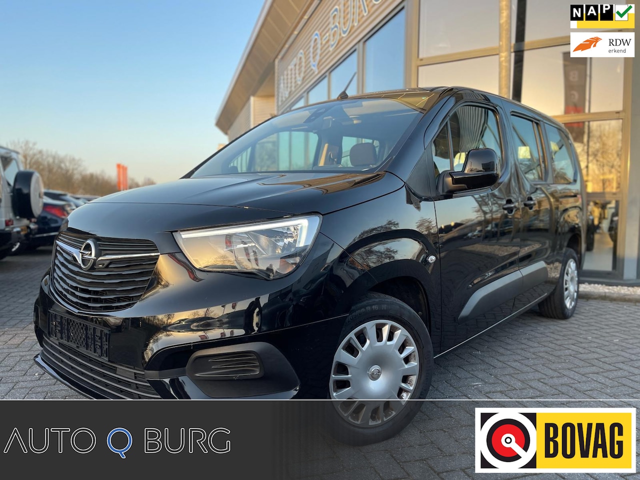 Opel Combo Life - 1.2 Turbo Edition | 7 Persoons | Dubbele Schuifdeuren | Carplay | Airco | Cruise | PDC | C - AutoWereld.nl