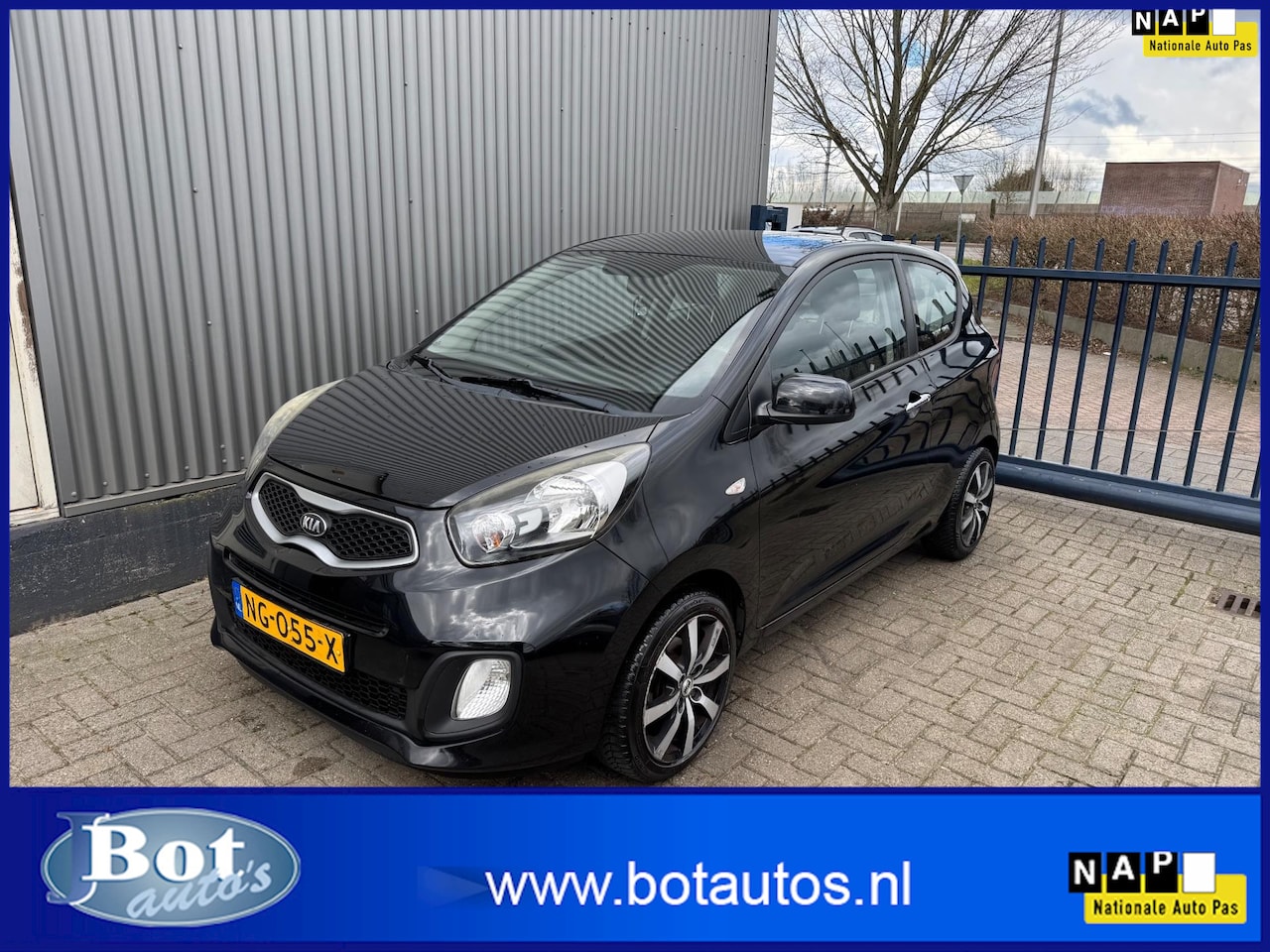 Kia Picanto - 1.0 CVVT Airco / LMV / EL.RAMEN - AutoWereld.nl