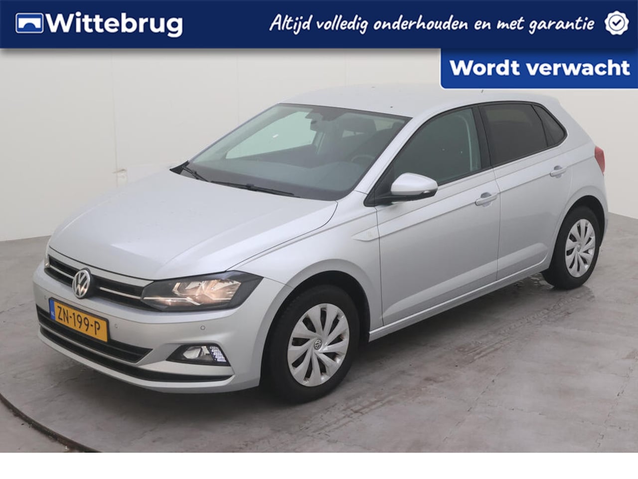 Volkswagen Polo - 1.0 TSI Comfortline Business / Metallic/ Airco/ Navi/ Parkeersensoren - AutoWereld.nl