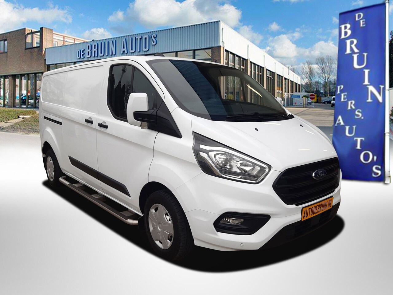 Ford Transit Custom - 2.0 TDCI 96Kw/130Pk Trend Airco , Cruise control , Parkeersensors - AutoWereld.nl