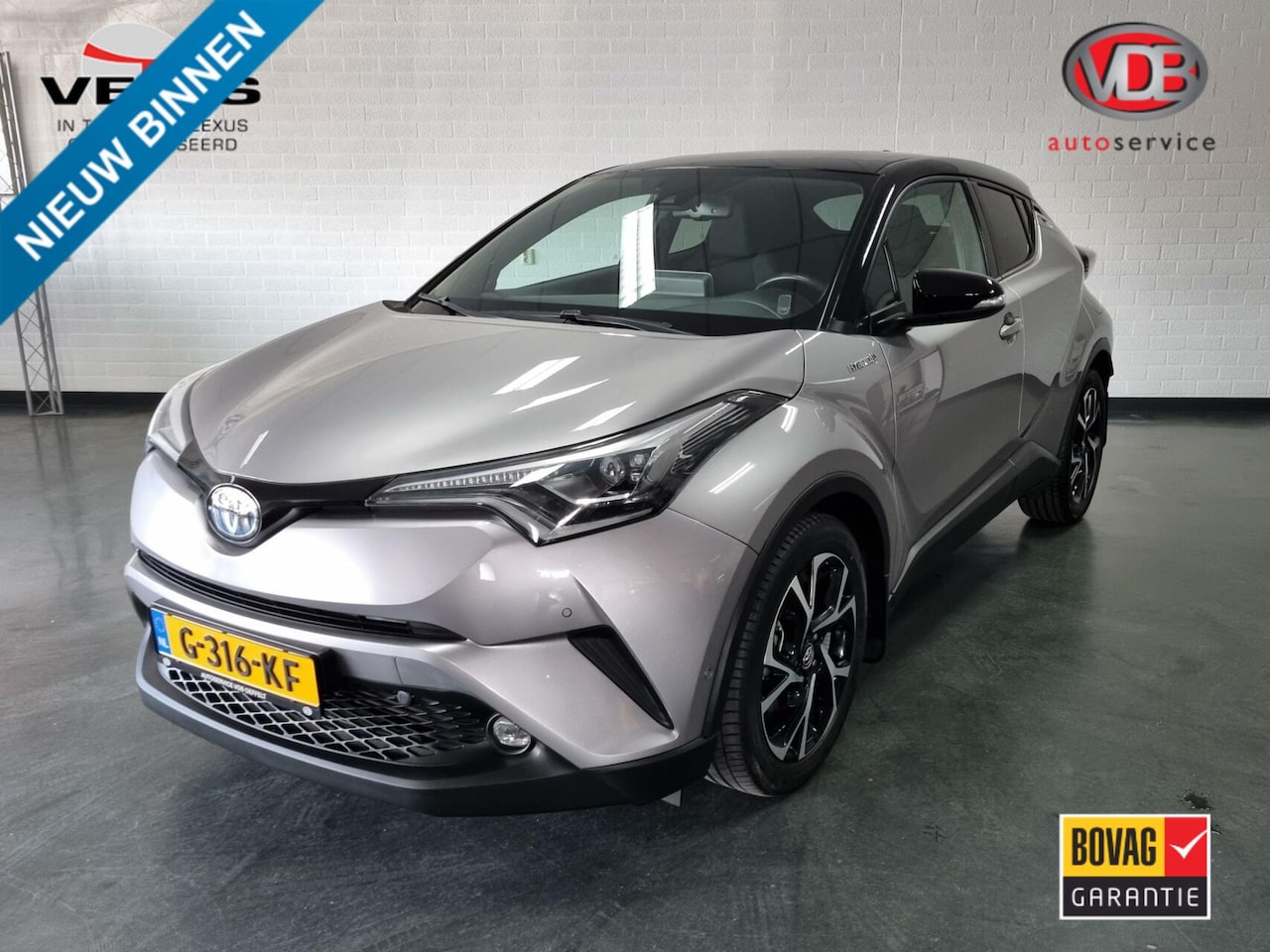 Toyota C-HR - 1.8 Hybrid Style Ultimate Bi-Tone / Trekhaak / JBL - AutoWereld.nl