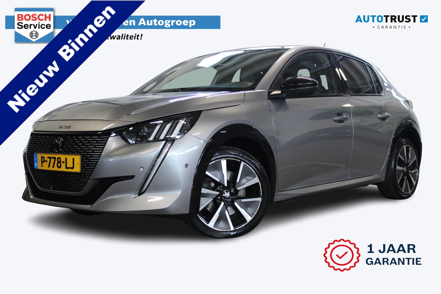 Peugeot e-208 - EV GT 350 50 kWh | Incl. 12 maanden garantie | Adaptieve cruise control | Climate control - AutoWereld.nl