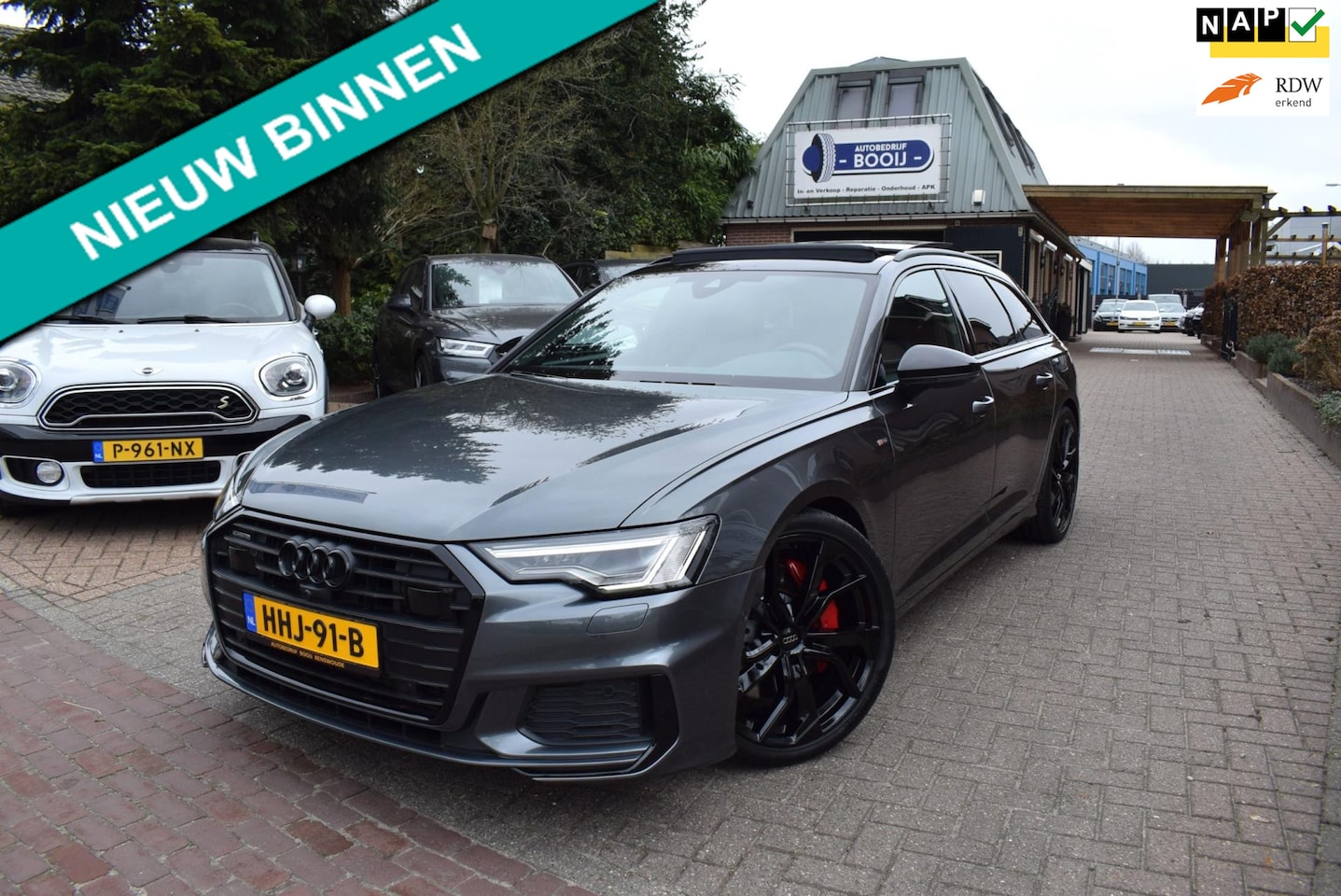 Audi A6 Avant - 55 TFSI e quattro Competition S-LINE/AUTOM/ PANO/ADAP CRUISE/NAVI/STOELVERW/LEDER/XENON MA - AutoWereld.nl